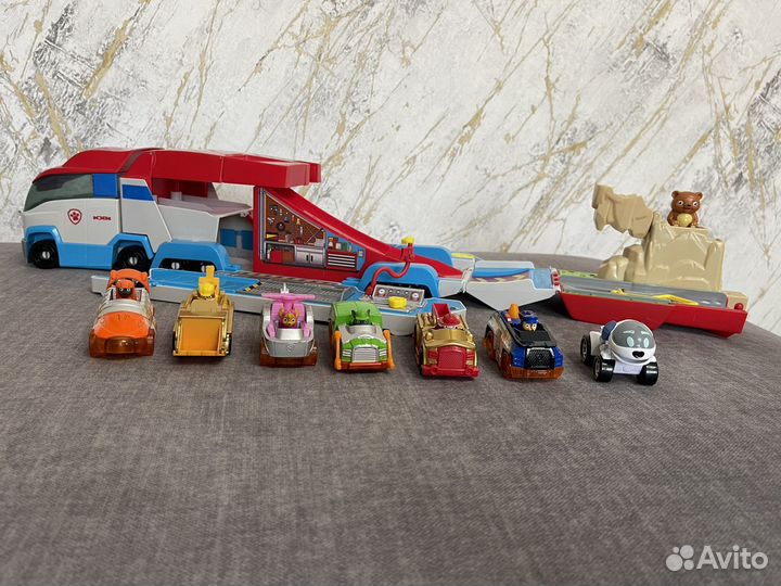 Щенячий патруль Автовоз + машинки