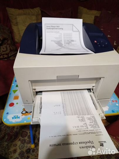 Принтер лазерный xerox phaser 3435