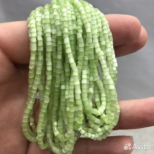 Бисер сатиновая рубка