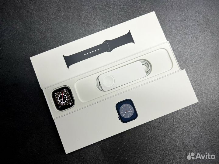 Apple Watch 8 45mm 100% аккумулятор