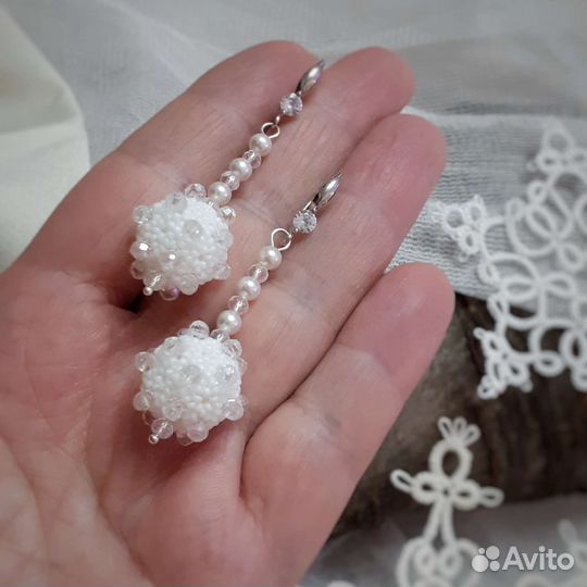 Оригинальные серьги