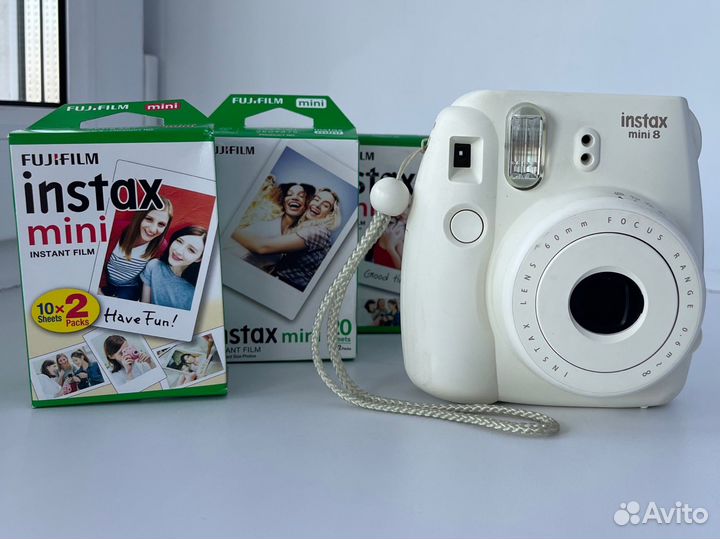 Фотоаппарат polaroid instax mini 8 в аренду
