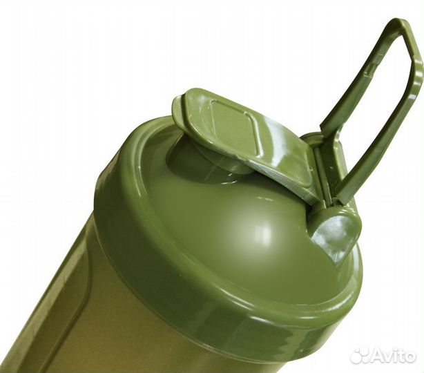 Шейкер Be First 1000 мл - хаки