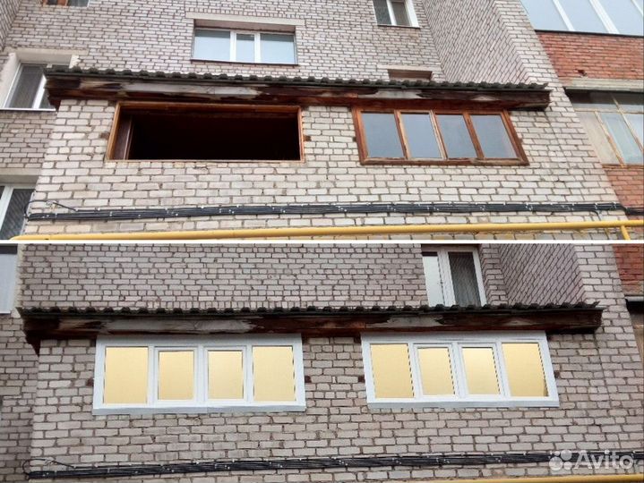 Балконный блок / Остекление балконов