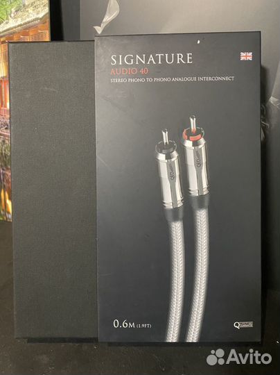 Кабель межблочный QED 2440 Signature Audio 40