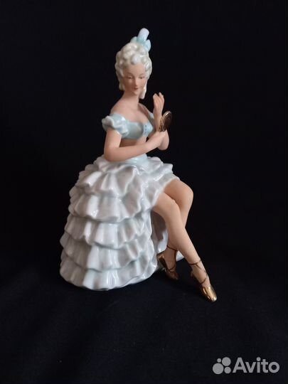 Статуэкта танцовщица старая Германия.21см
