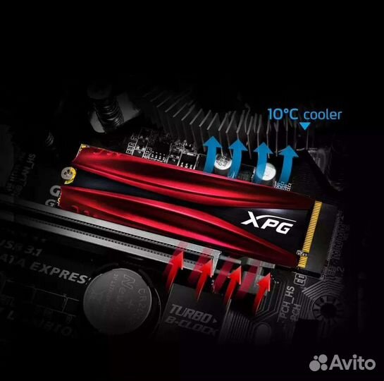 Adata XPG gammix S11 Pro M2 SSD NVMe 2 тб