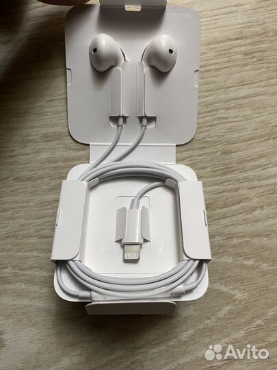 Оригинальные наушники apple проводные