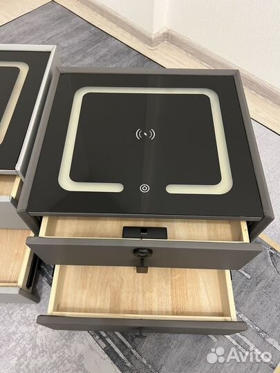 Умные тумбочки с usb и беспроводной зарядкой