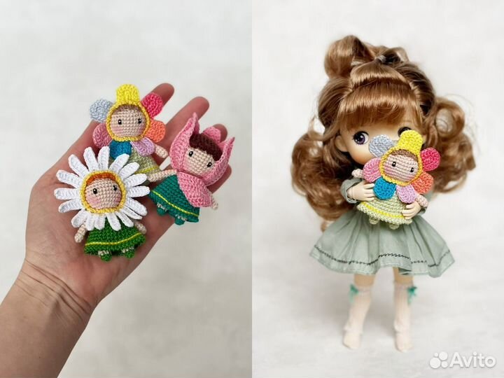 Кукла Амигуруми, Игрушка для куклы, Миниатюра
