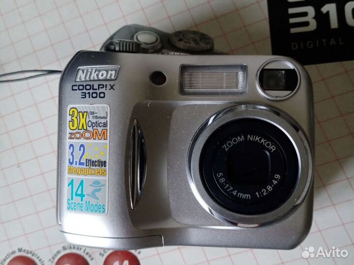 Фотоаппарат Nikon coolpix 3100