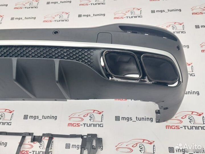 Диффузор с Black насадками 63 Chrome на GLS X167