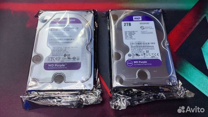 Жесткий диск WD Purple 2 Tb 3.5