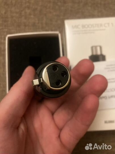 Микрофон. предусил. Klark Teknik Mic Booster CT 1