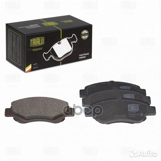 Колодки торм. для а/м Peugeot 107 (05) /Citroen C1