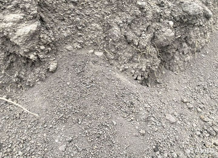 Чернозем, щебень