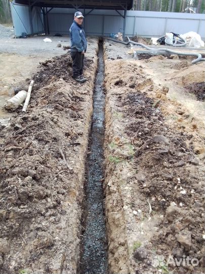 Дренаж участка под ключ