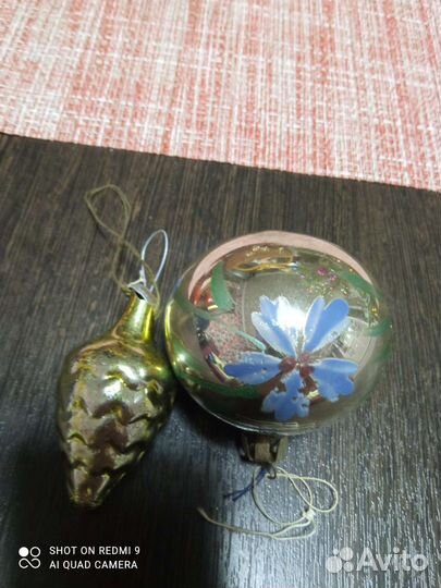 Елочные игрушки СССР