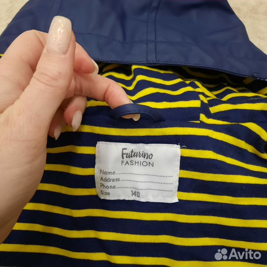 Куртка,ветровка,плащ,дождевик 134-140