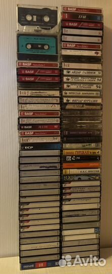 Аудиокассеты с качественной разной записью