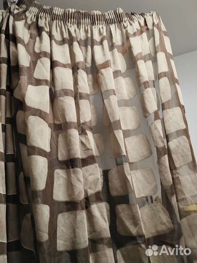 Шторы тюль 2шт