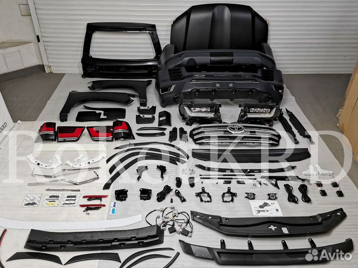 Рестайлинг Toyota Land Cruiser 200 стиль 300 R4024
