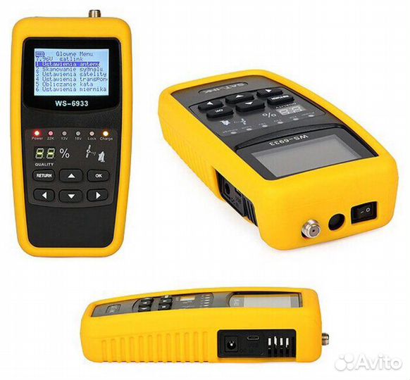 Прибор для настройки Satlink WS-6933 DVB S/S2