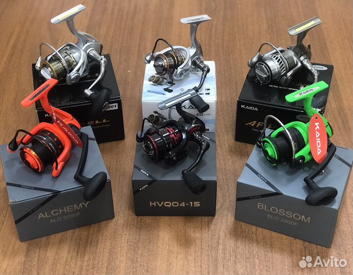 Катушки для спиннинга и удочки