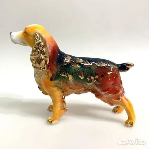 Фарфоровые статуэтки собаки