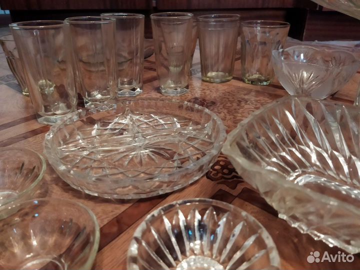 Посуда стеклянная СССР