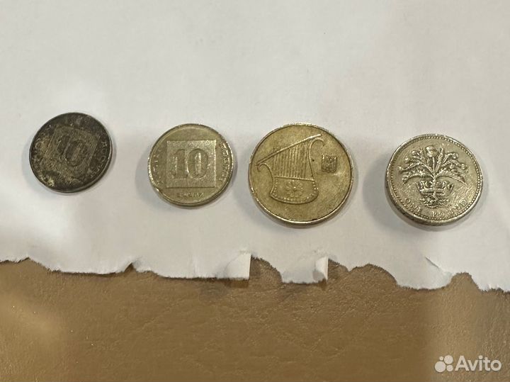 10 шейкелей израильские