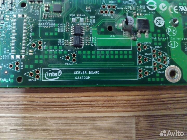 Материнская плата intel s3420gp