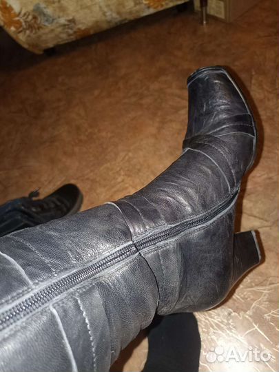 Сапоги кожа синта39 новые