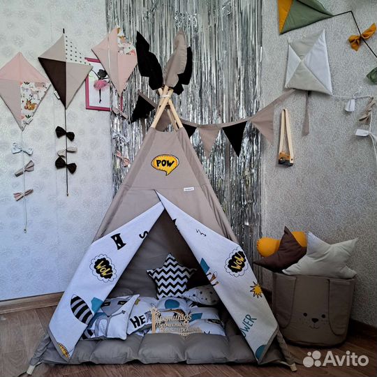 Детская палатка вигвам