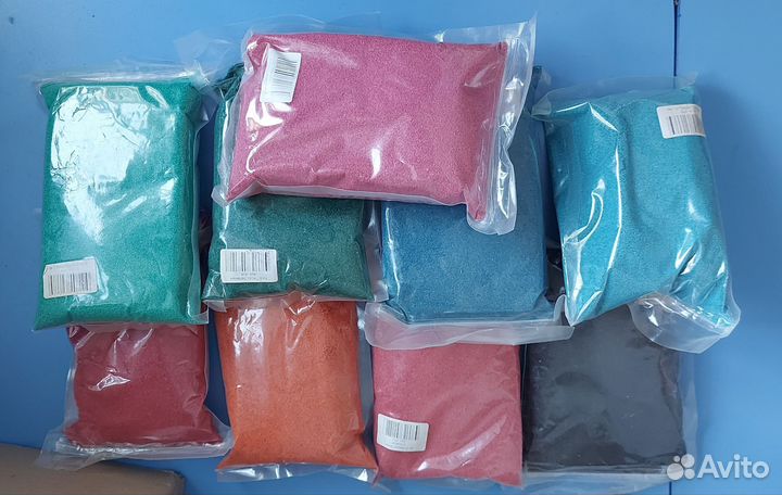 Песок цветной