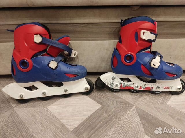 Роликовые коньки детские раздвижные