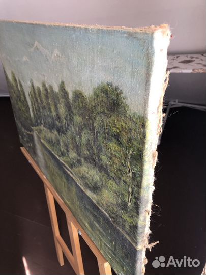 Картина полотно холст винтаж