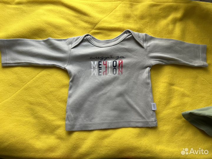 Лонгсливы для малыша 68 р