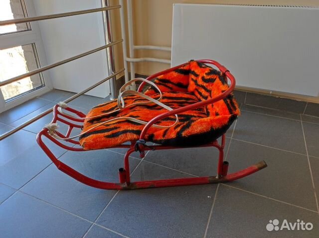 Детские зимние санки
