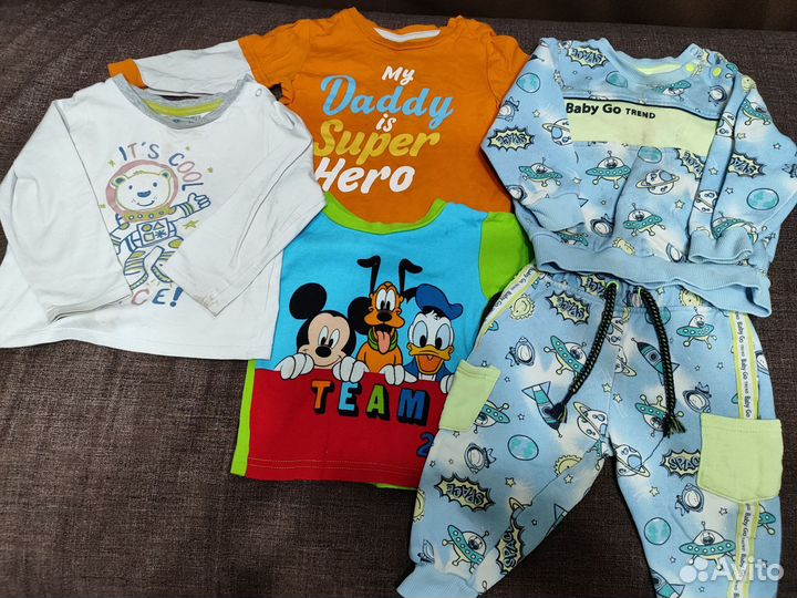 Брендовые/фирменные вещи пакетом на мальчика