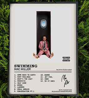 Постер Mac Miller - Swimming