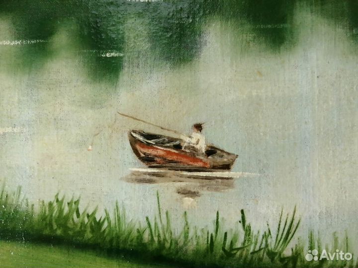 Картина маслом на холсте пейзаж