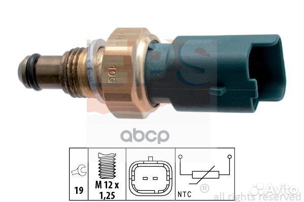 Датчик температура охлаждающей жидкости C-4 C-5