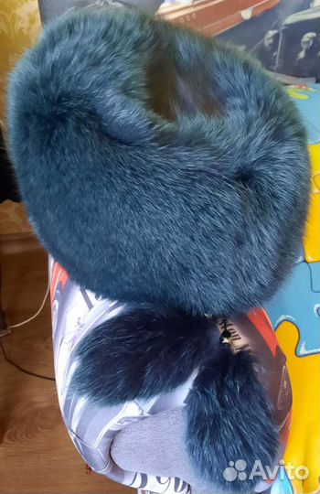 Шапка женская песец