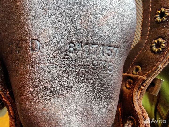 Новые кожаные ботинки Red Wing (made in usa)