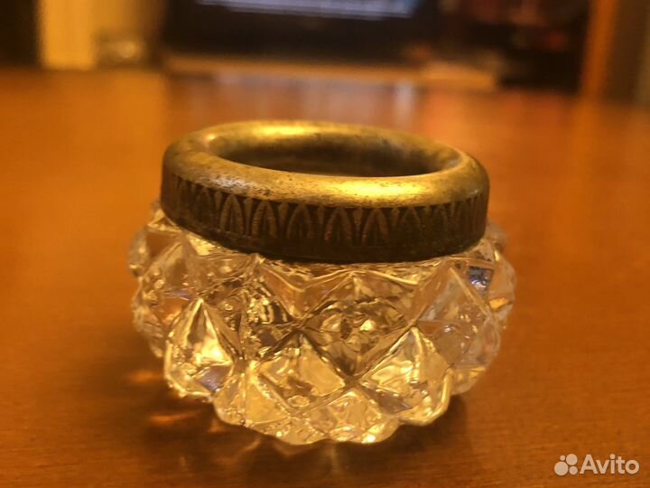 Хрустальная солонка