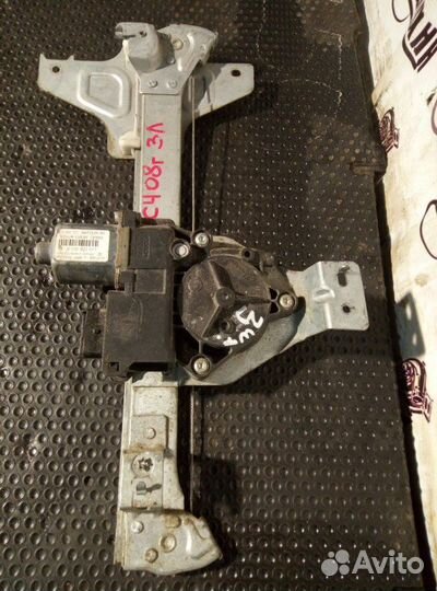 Стеклоподъемник задний левый Citroen C4 2008