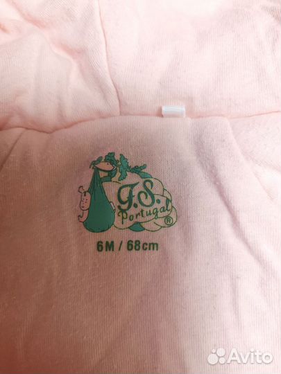 Комбинезон демисезонный 68 для девочки