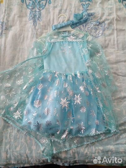 Новогоднее платье Эльзы