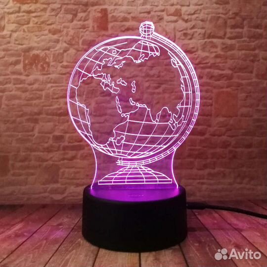 3D светильник